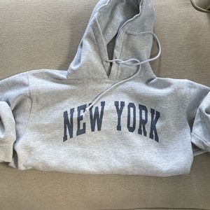brandy melville new york christy hoodie
